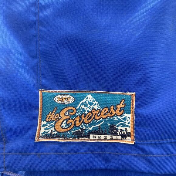 Vintage Blue World Famous Everest #231 Hiking Backpack & Magnesium Frame BLUE - Picture 4 of 12